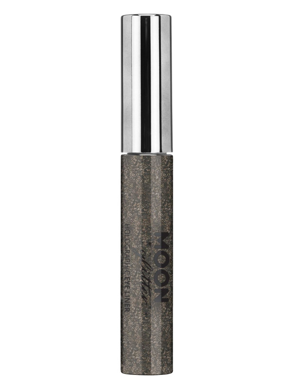 Moon Glitter Holographic Glitter Eye Liner, Black