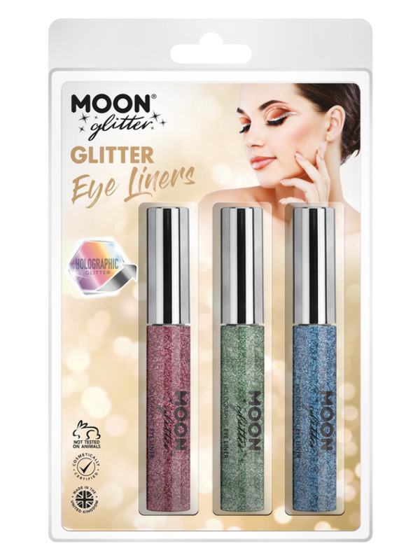 Moon Glitter Holographic Glitter Eye Liner,