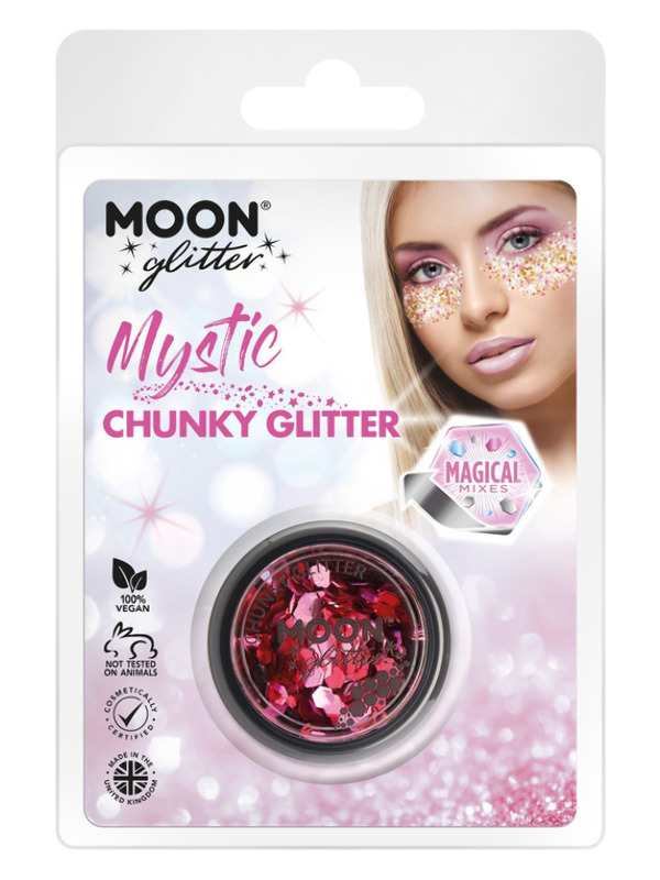 Moon Glitter Mystic Chunky Glitter, Mixed Colours