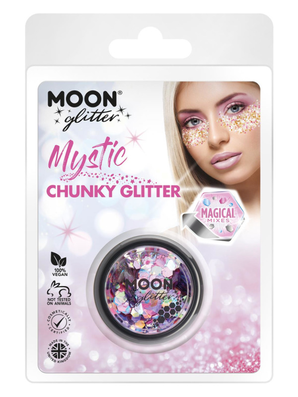 Moon Glitter Mystic Chunky Glitter, Mixed Colours