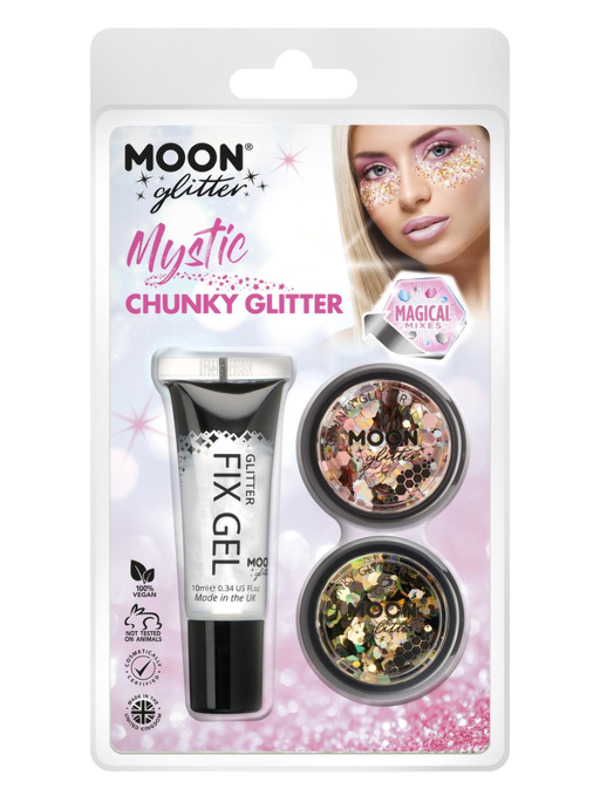 Moon Glitter Mystic Chunky Glitter, Mixed Colours