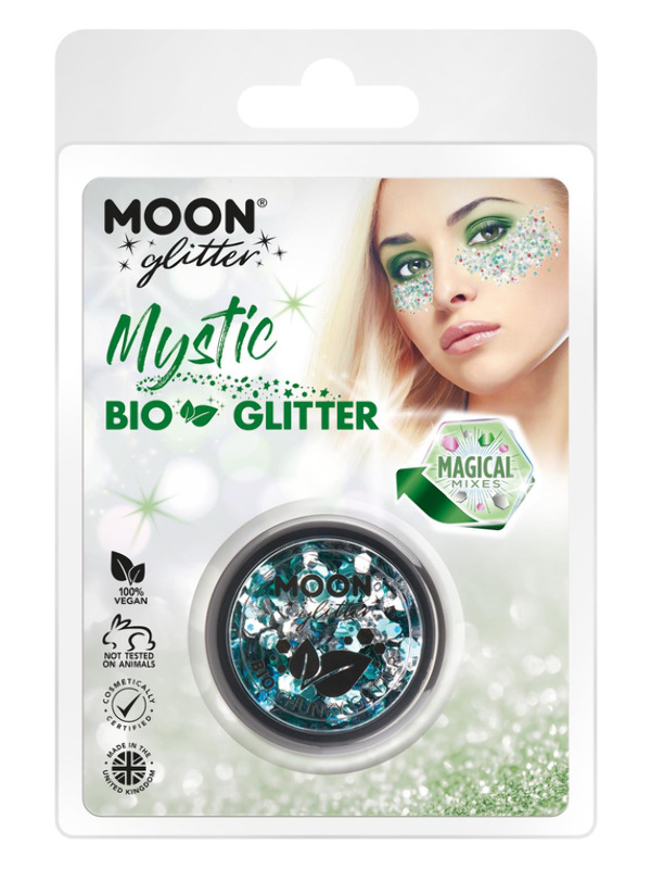Moon Glitter Mystic Bio Chunky Glitter, Mixed Colo