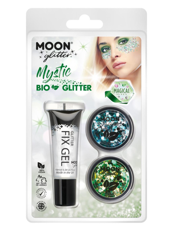 Moon Glitter Mystic Bio Chunky Glitter, Mixed Colo
