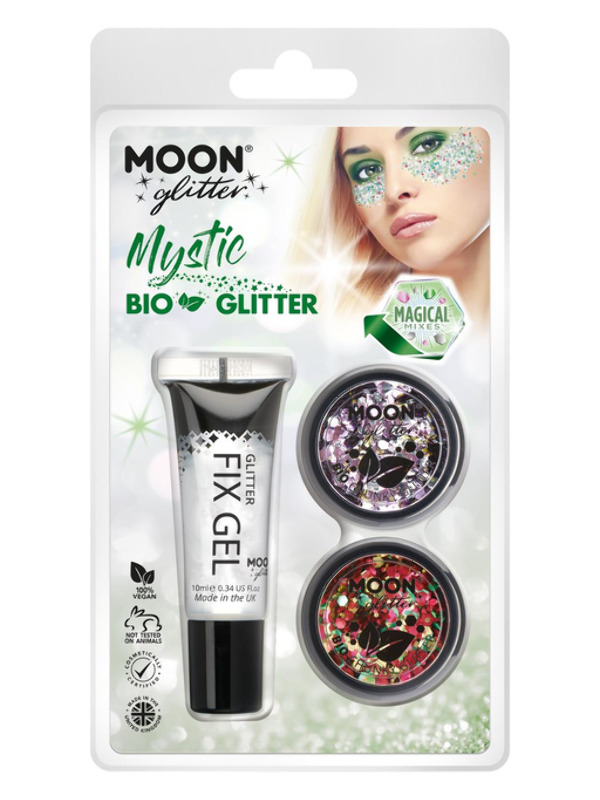 Moon Glitter Mystic Bio Chunky Glitter, Mixed Colo