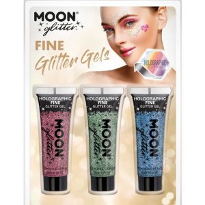Moon Glitter Holographic Fine Glitter Gel,