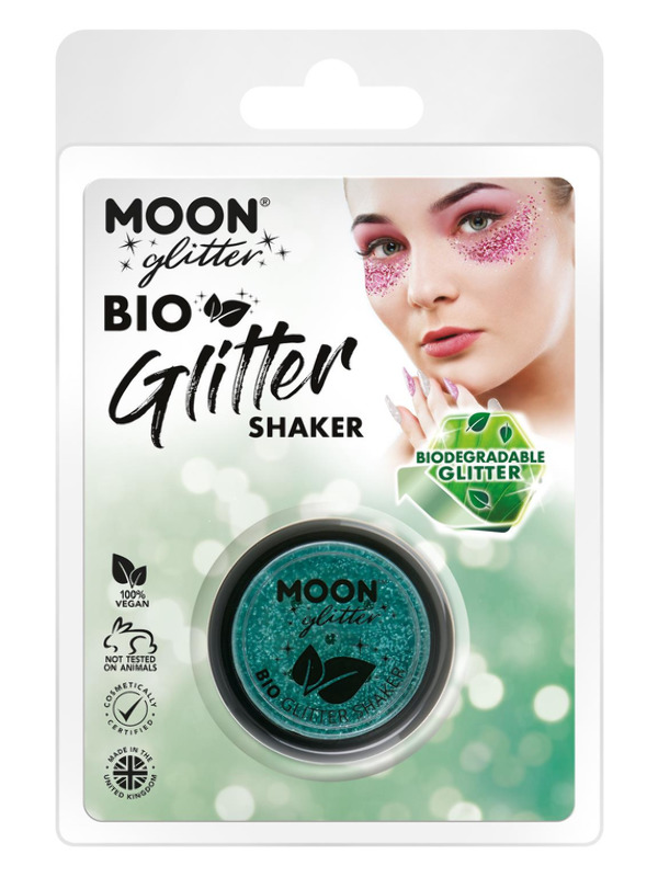 Moon Glitter Bio Glitter Shakers, Blue