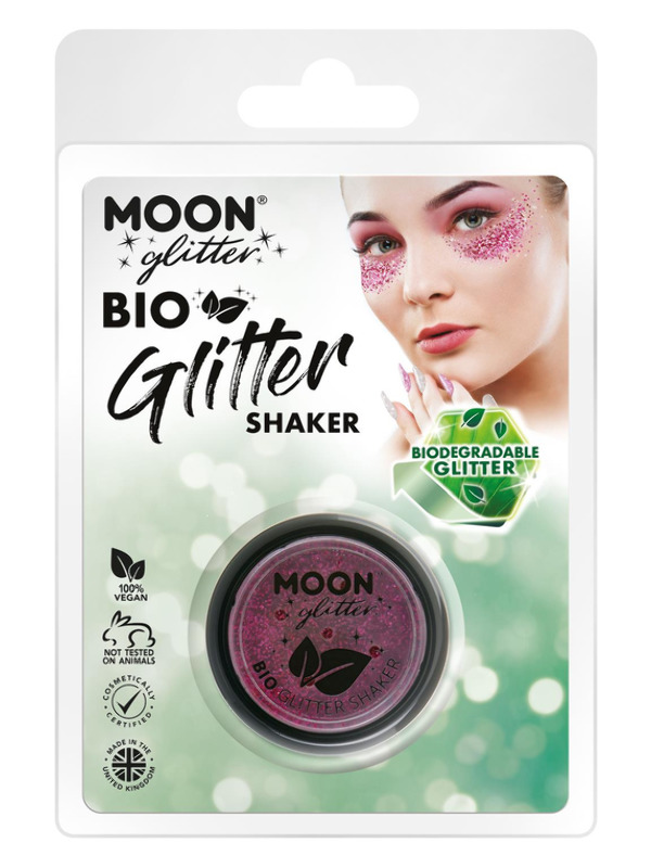 Moon Glitter Bio Glitter Shakers, Dark Rose