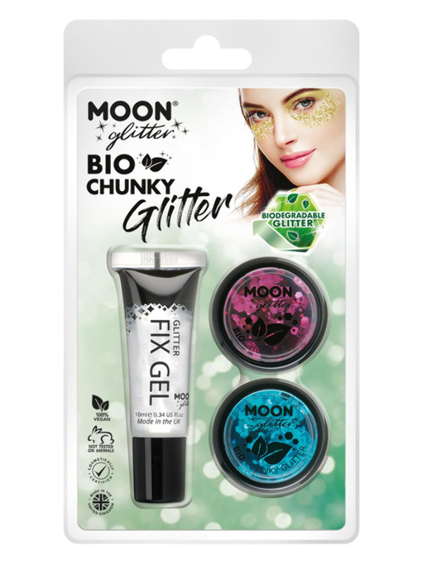 Moon Glitter Bio Chunky Glitter,