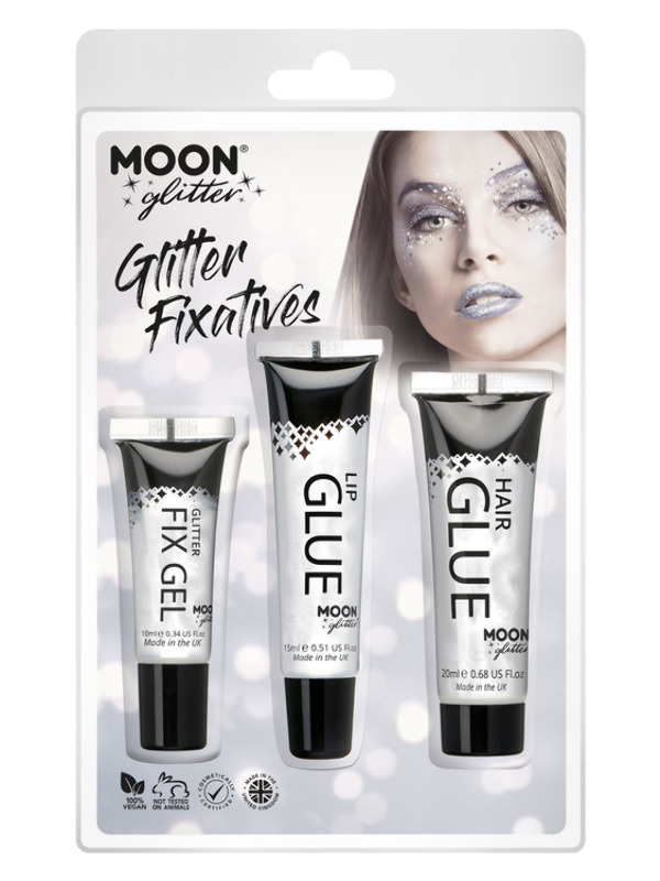 Moon Glitter Fix Gel, Clear