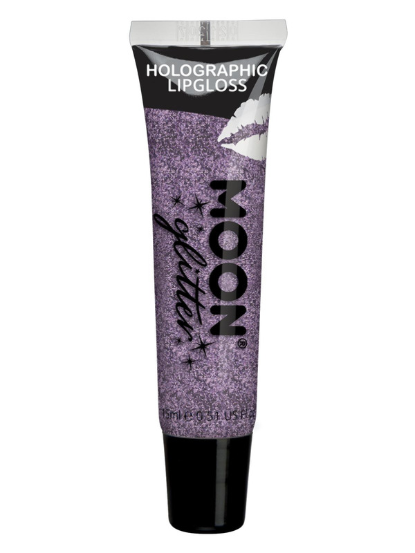 Moon Glitter Holographic Glitter Lipgloss, Purple