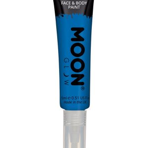 Moon Glow Intense Neon UV Face Paint, Blue