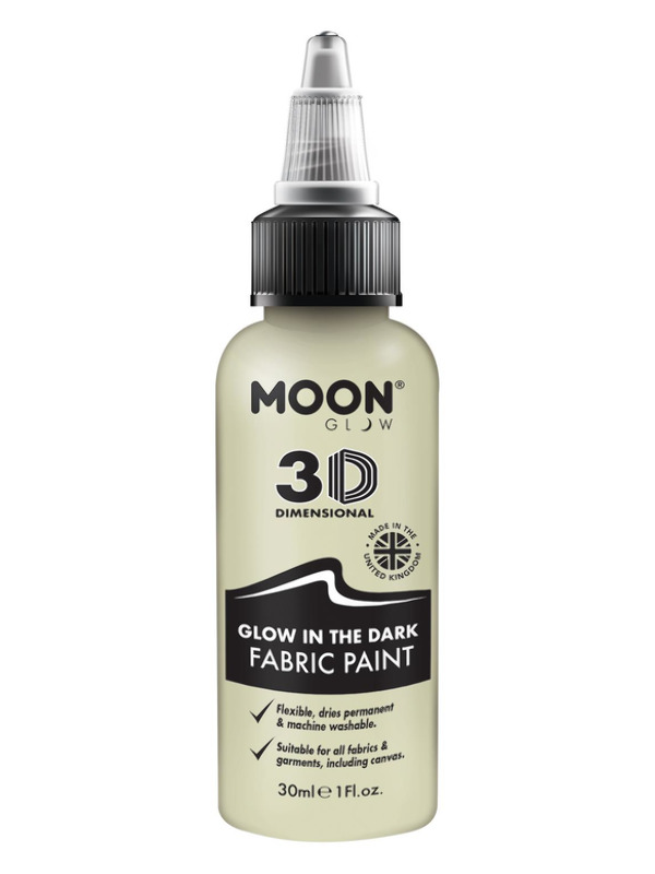 Moon Glow - Glow in the Dark Fabric Paint,