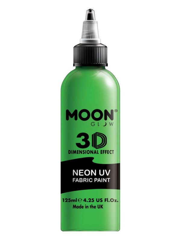 Moon Glow - Neon UV Intense Fabric Paint, Green