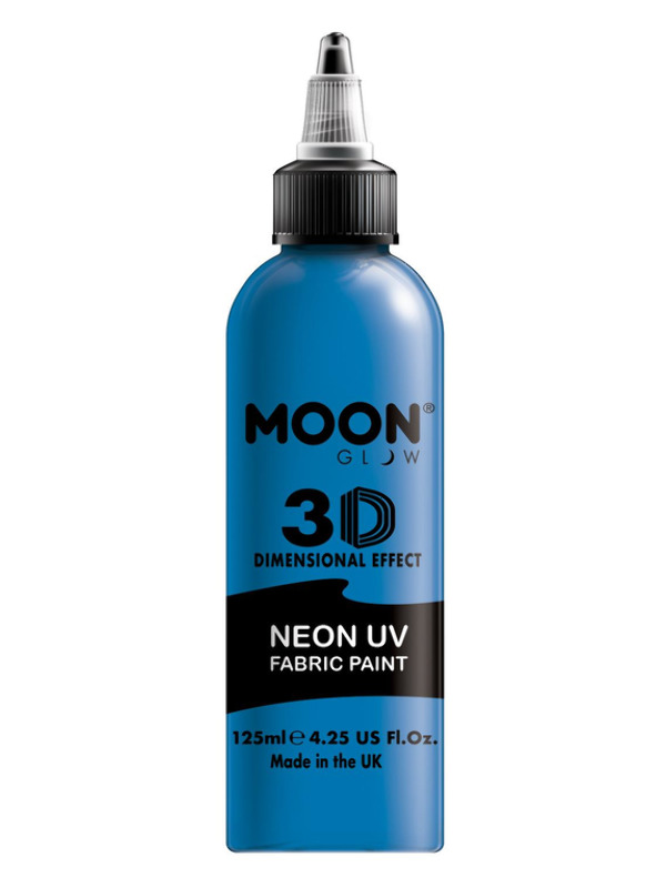Moon Glow - Neon UV Intense Fabric Paint, Blue