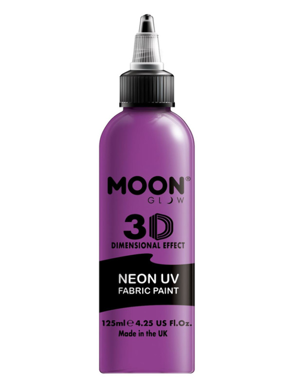 Moon Glow - Neon UV Intense Fabric Paint, Purple