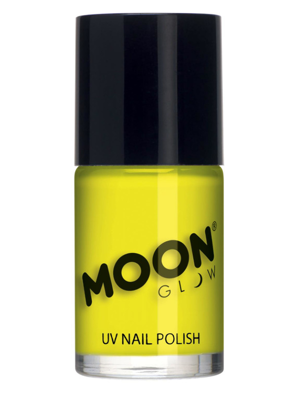 Moon Glow Intense Neon UV Nail Polish, Neon Yellow