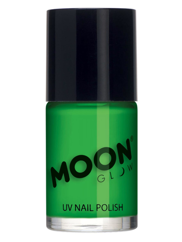 Moon Glow Intense Neon UV Nail Polish, Neon Green