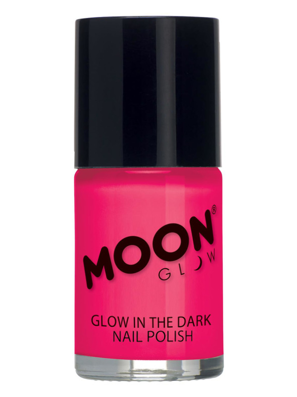 Moon Glow - Glow in the Dark Nail Polish, Pink
