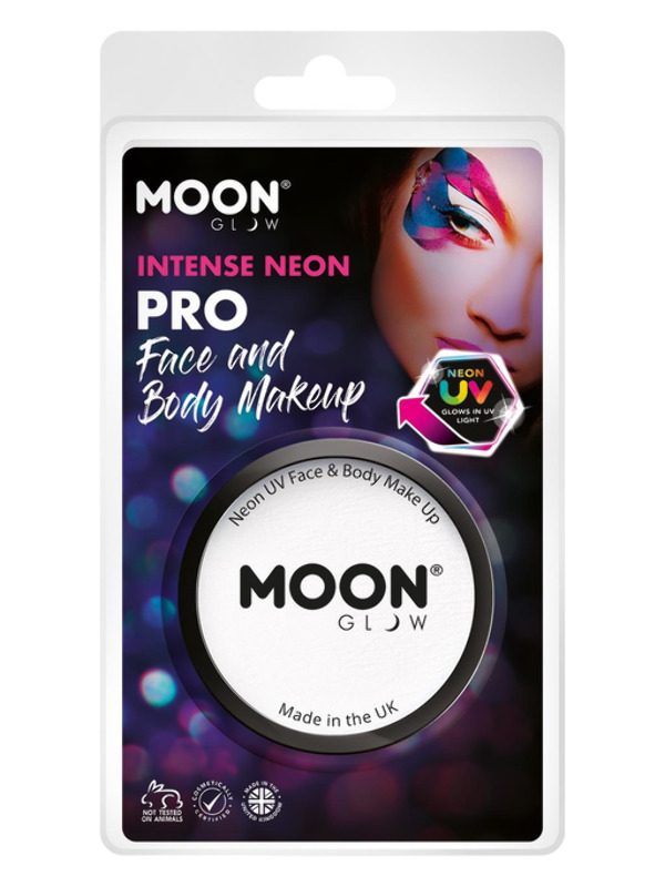 Moon Glow Pro Intense Neon UV Cake Pot, White