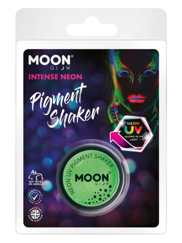 Moon Glow Intense Neon UV Pigment Shakers, Green