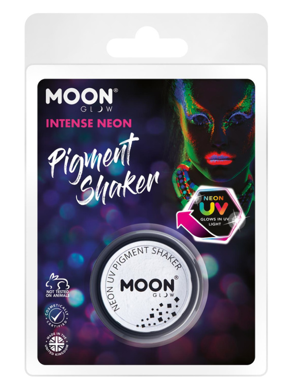 Moon Glow Intense Neon UV Pigment Shakers, White