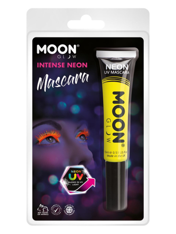 Moon Glow Intense Neon UV Mascara, Yellow