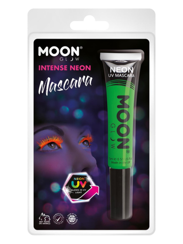 Moon Glow Intense Neon UV Mascara, Green