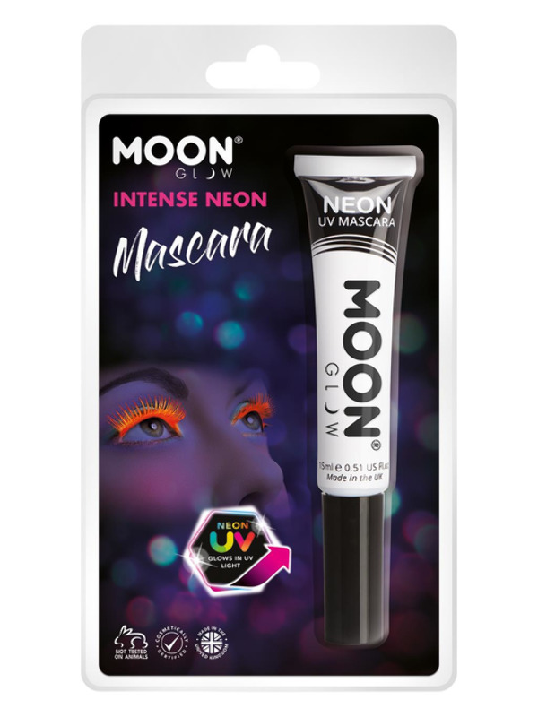 Moon Glow Intense Neon UV Mascara, White