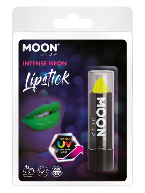 Moon Glow Intense Neon UV Lipstick, Yellow