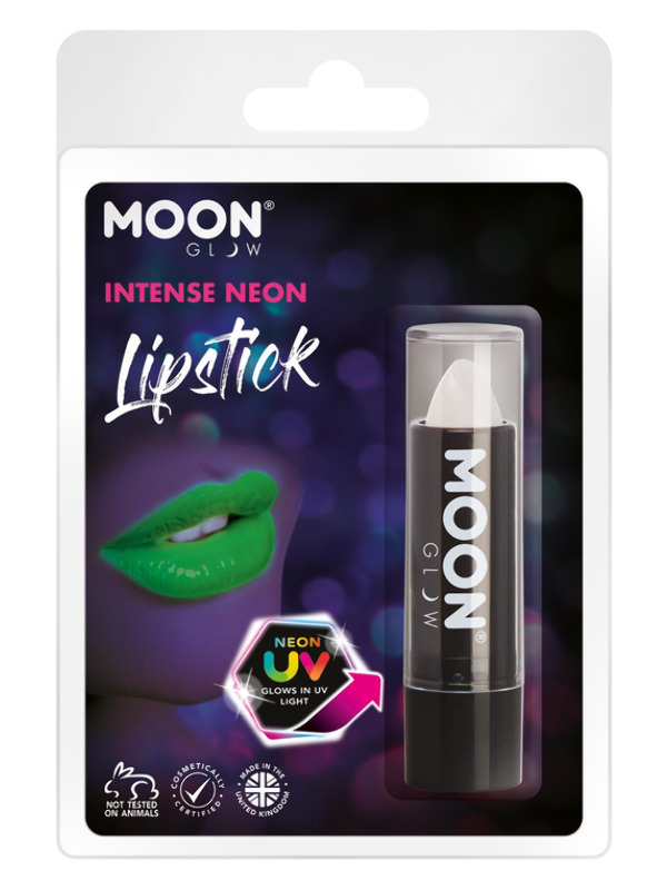 Moon Glow Intense Neon UV Lipstick, White