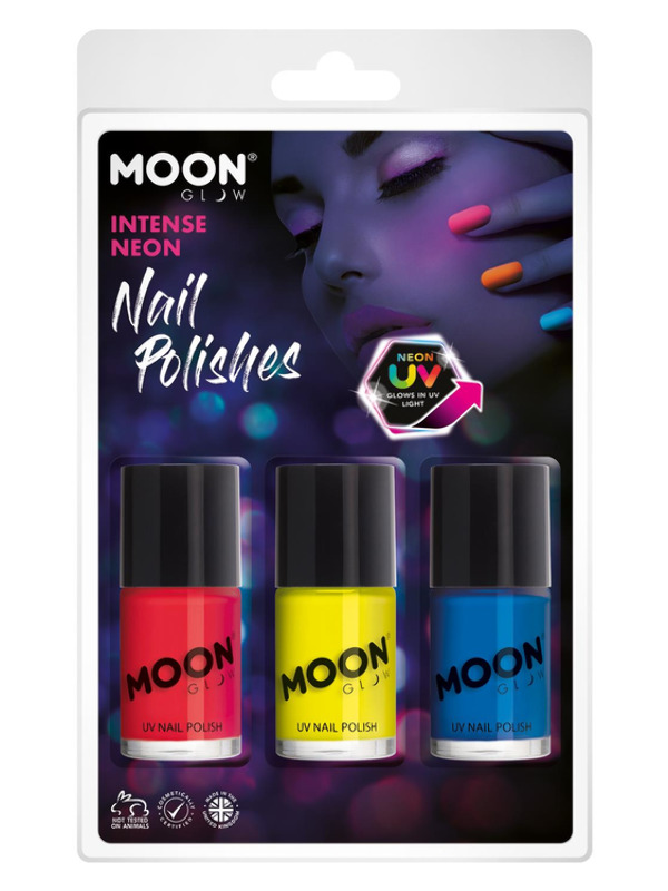 Moon Glow Intense Neon UV Nail Polish,