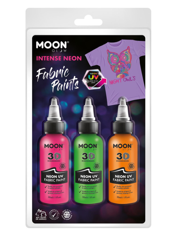 Moon Glow - Neon UV Intense Fabric Paint,