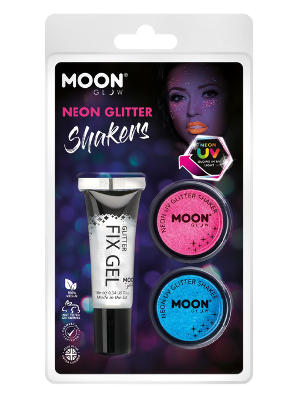 Moon Glow - Neon UV Glitter Shaker,