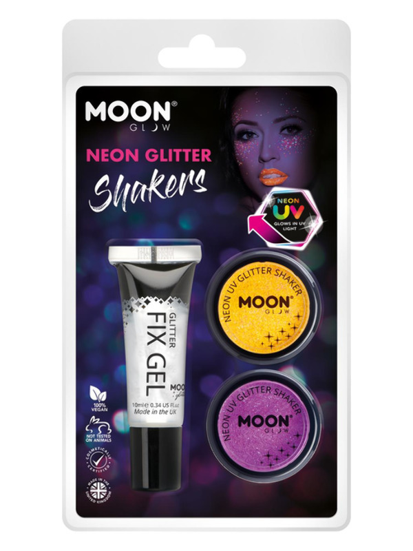 Moon Glow - Neon UV Glitter Shaker,