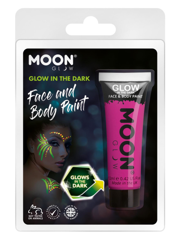 Moon Glow - Glow in the Dark Face Paint, Purple