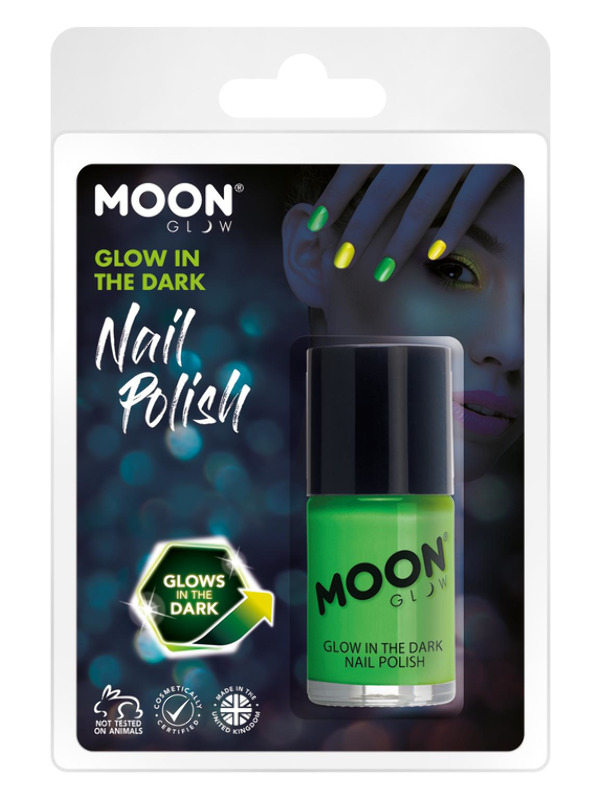 Moon Glow - Glow in the Dark Nail polish, Green
