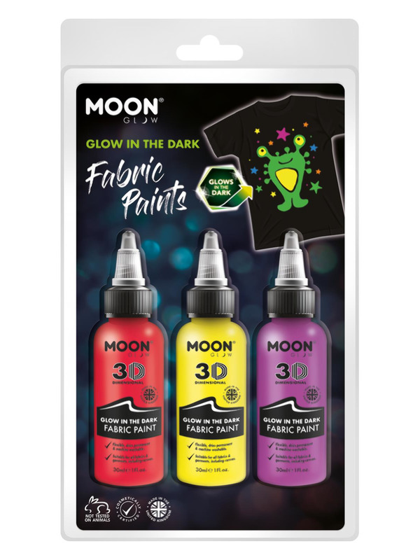 Moon Glow - Glow in the Dark Fabric Paint,
