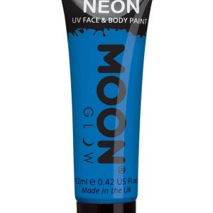 Moon Glow Intense Neon UV Face Paint, Blue