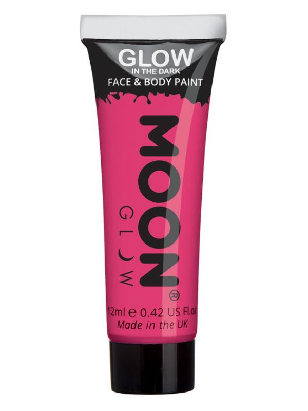 Moon Glow - Glow in the Dark Face Paint, Pink