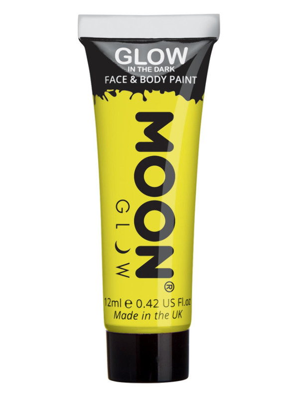 Moon Glow - Glow in the Dark Face Paint, Yellow
