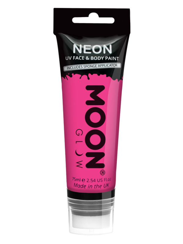 Moon Glow Supersize Intense Neon UV Face Paint, Ho