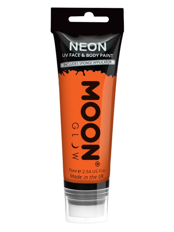 Moon Glow Supersize Intense Neon UV Face Paint, Or