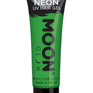 Moon Glow Intense Neon UV Hair Gel, Green