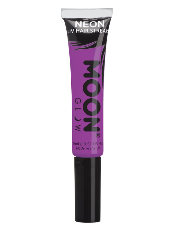 Moon Glow Intense Neon UV Hair Streaks, Purple