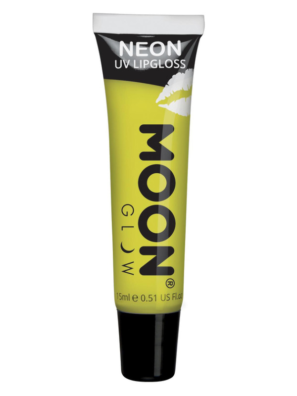 Moon Glow Intense Neon UV Fruity Lipgloss, Yellow