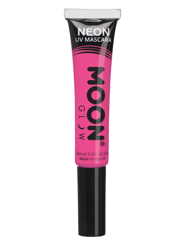 Moon Glow Intense Neon UV Mascara, Hot Pink