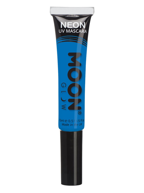 Moon Glow Intense Neon UV Mascara, Blue