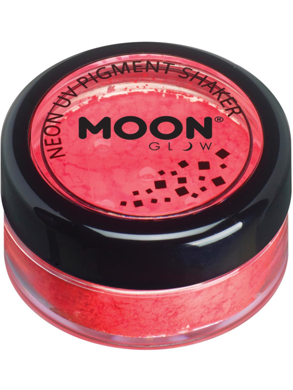 Moon Glow Intense Neon UV Pigment Shakers, Red
