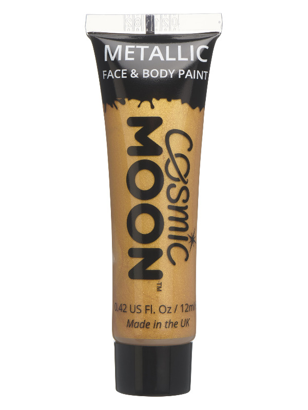 Cosmic Moon Metallic Face & Body Paint, Gold