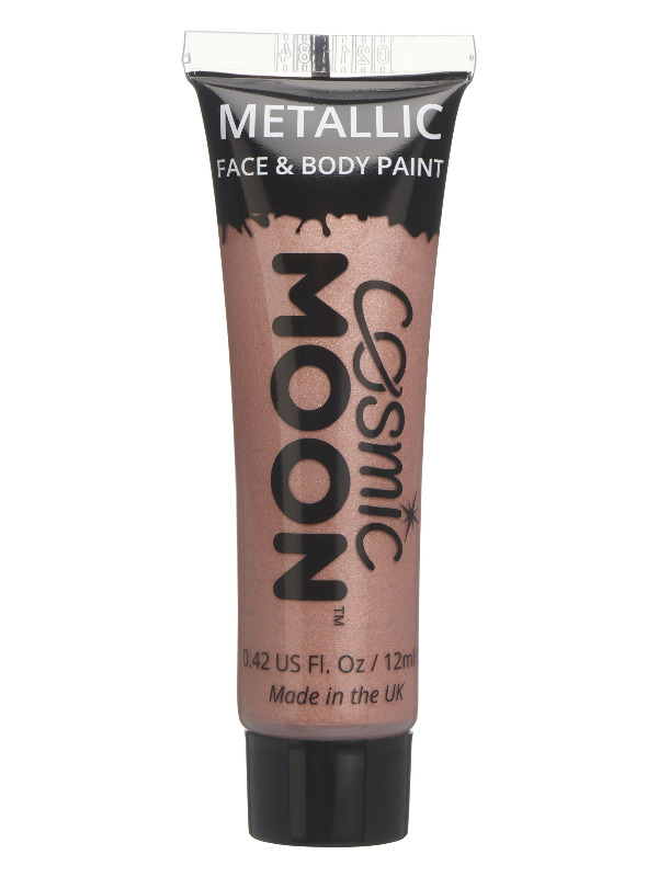 Cosmic Moon Metallic Face & Body Paint, Rose Gold